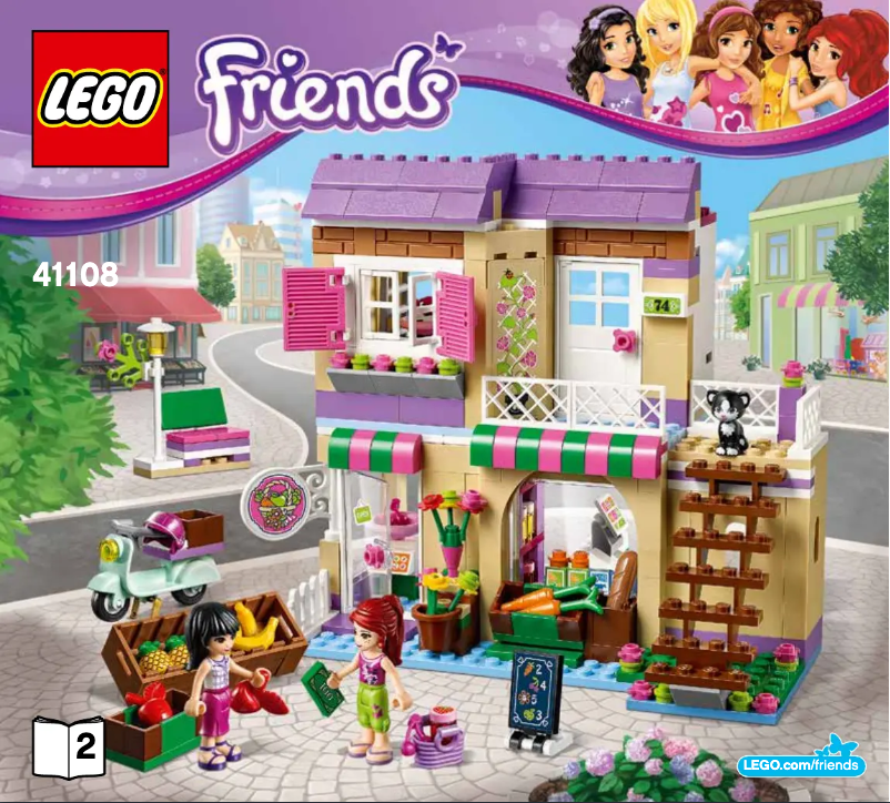 Page 1 of the manual User Manual Lego Friends 41108