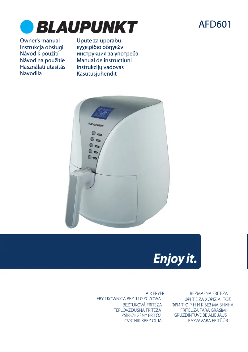 Page 1 de la notice Manuel utilisateur Blaupunkt AFD601
