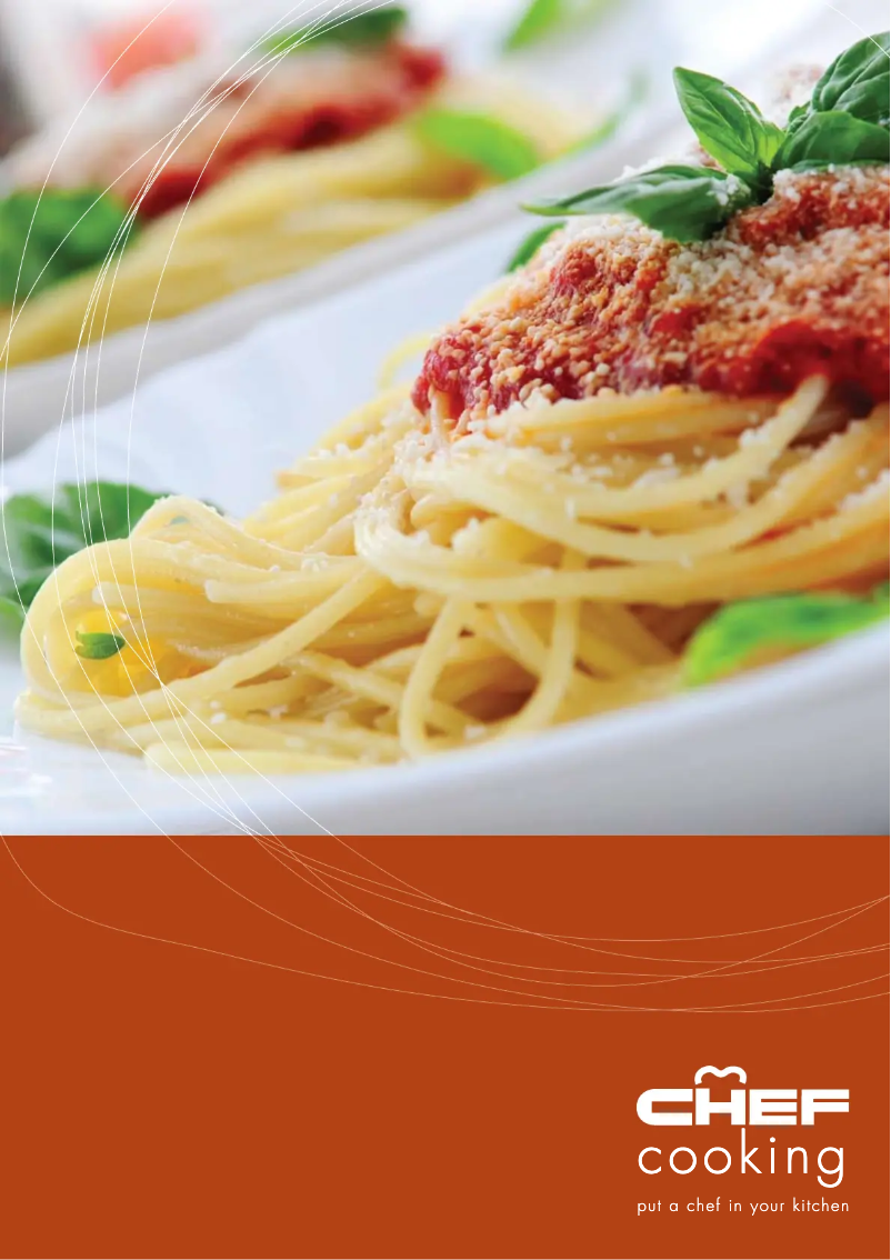 Page 1 of the manual Brochure Chef RFD902S