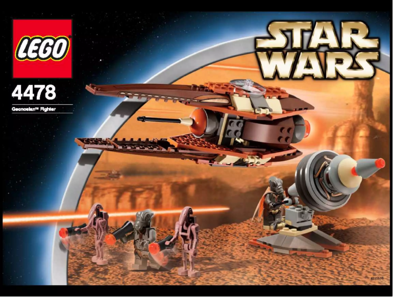 Page 1 of the manual User Manual Lego Star Wars 4478