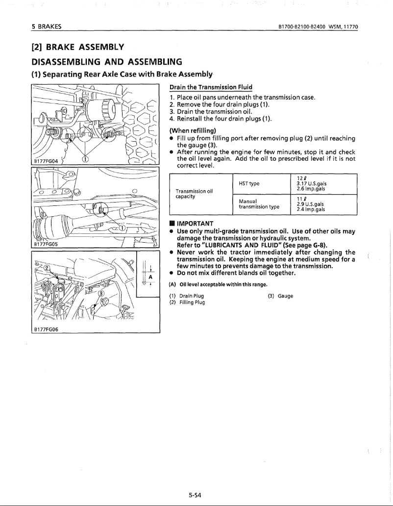 Image de la première page du manuel de l'appareil B2400