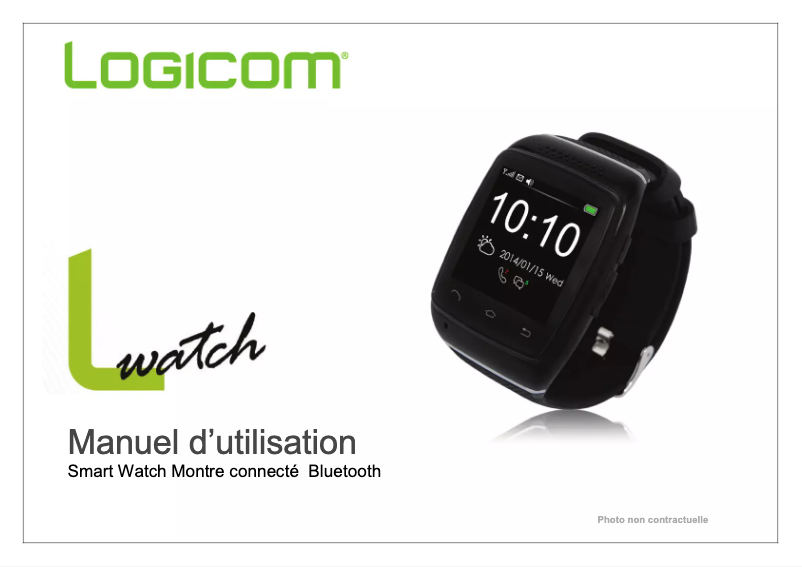 First page image of the manual for L-Watch