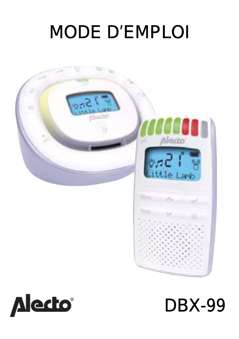 First page image of the manual for DBX-99