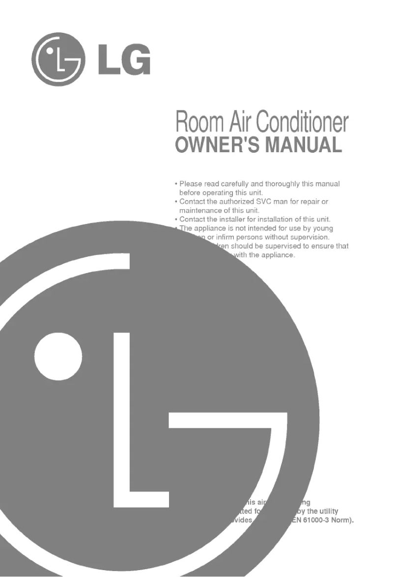 Page 1 of the manual User Manual LG LS-R126AEL