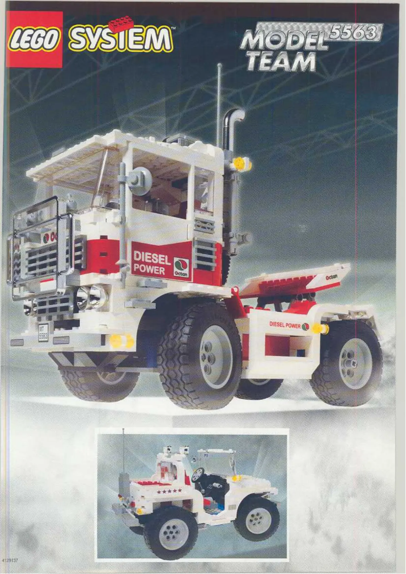 Page 1 of the manual User Manual Lego Truck-123