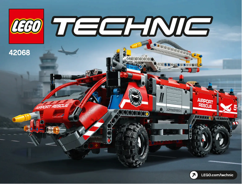 First page image of the manual for Technic 42068