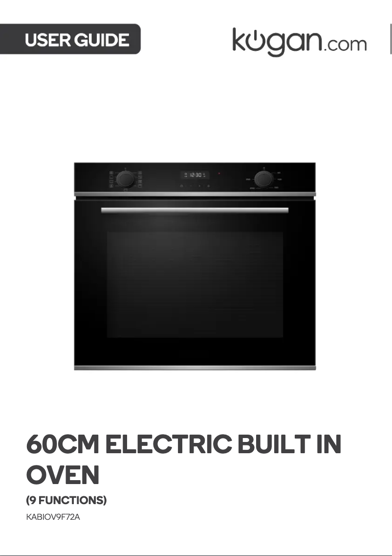 Page 1 of the manual User Manual Kogan KABIOV9F72A