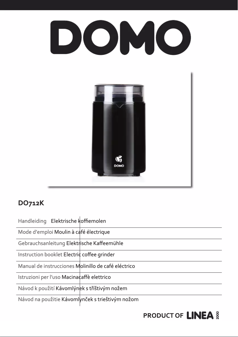 Page 1 of the manual User Manual Domo DO712K