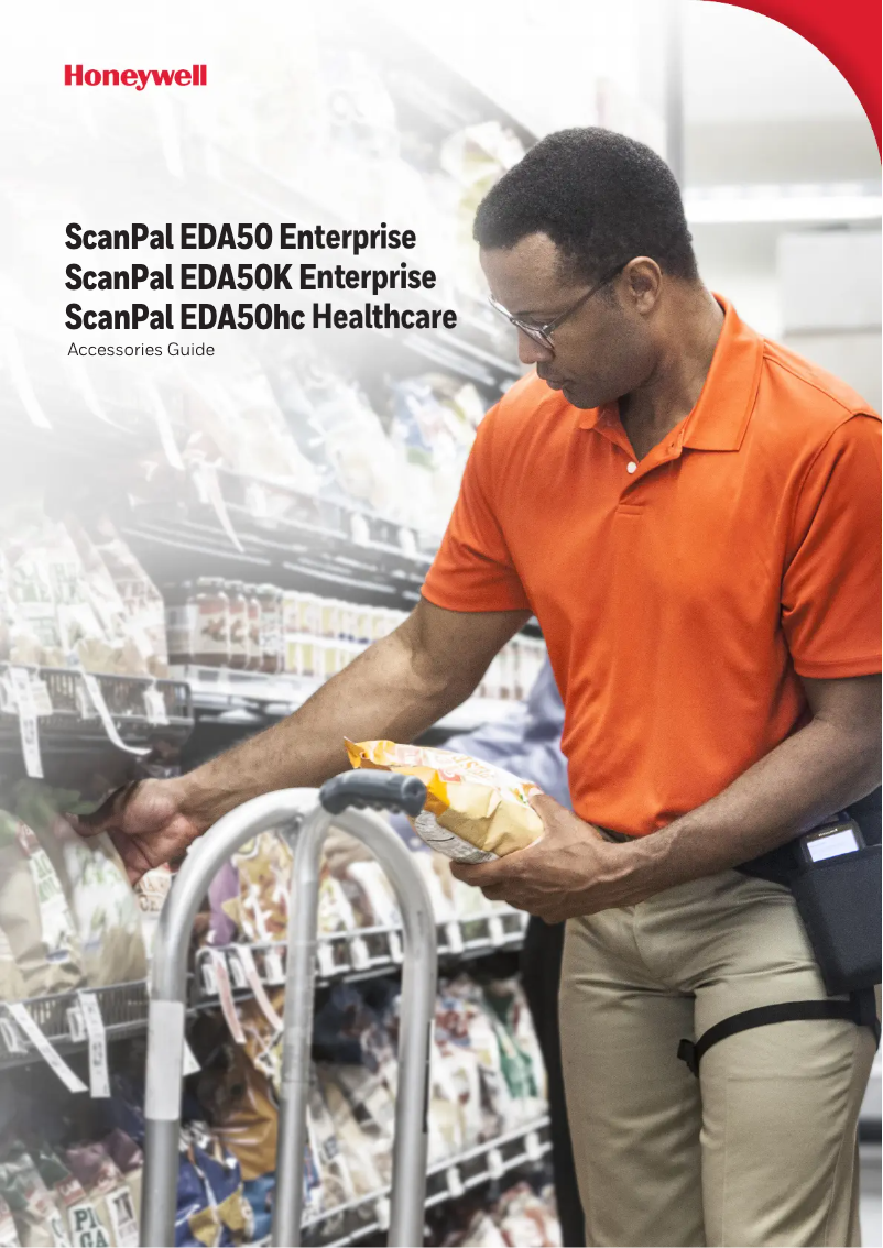 Page 1 of the manual User Manual Honeywell EDA50K-1-C111NGOK