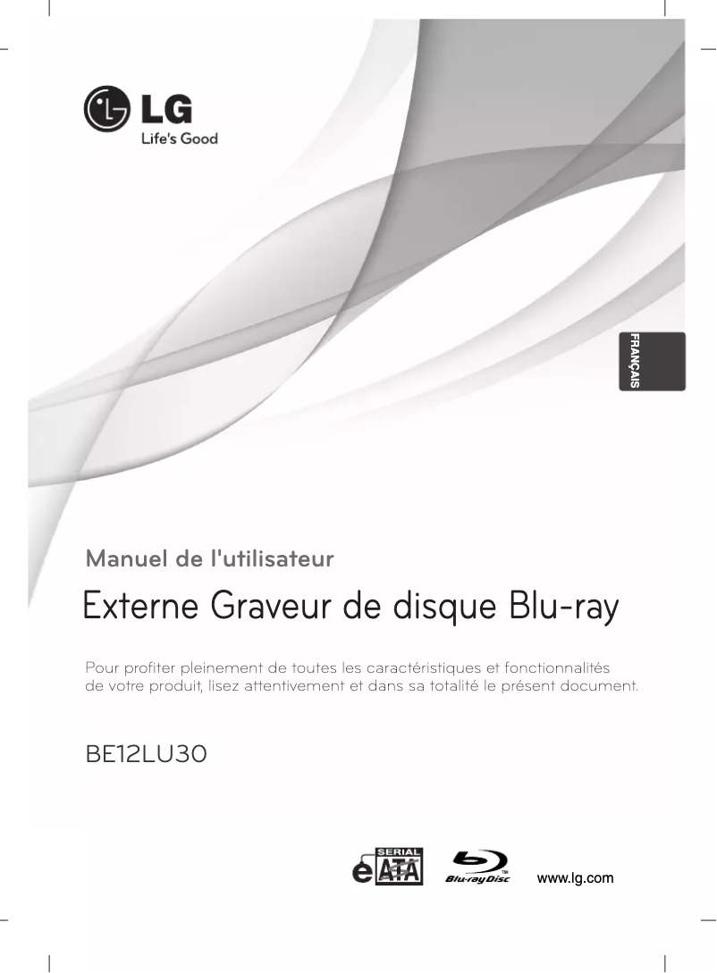 First page image of the manual for BE12LU30