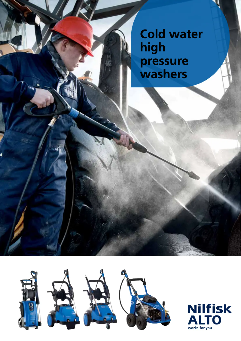 Page 1 of the manual Brochure Nilfisk MC 8