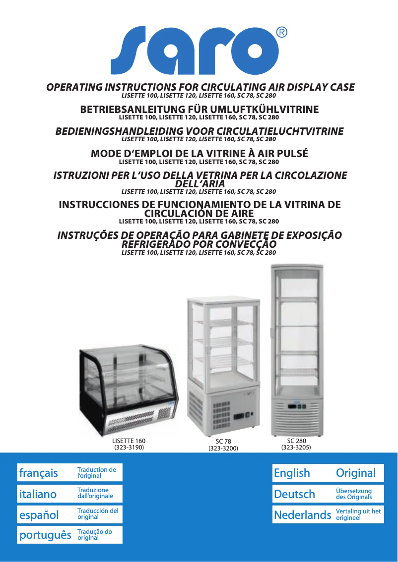 Image de la première page du manuel de l'appareil LISETTE 120