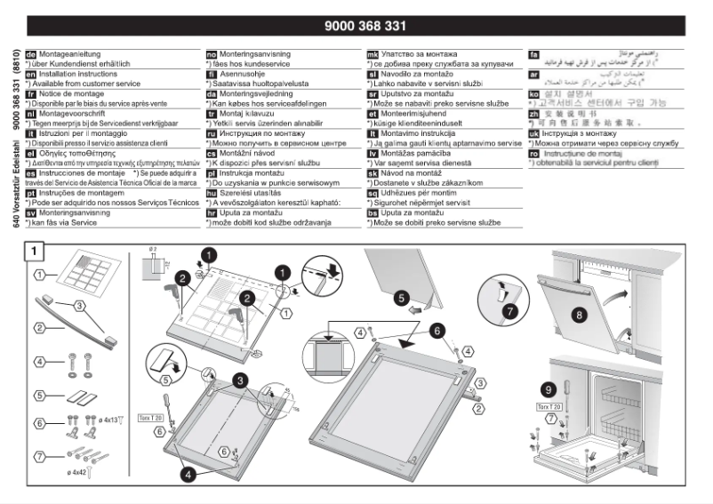 Page 1 of the manual User Manual Neff Z7863X3
