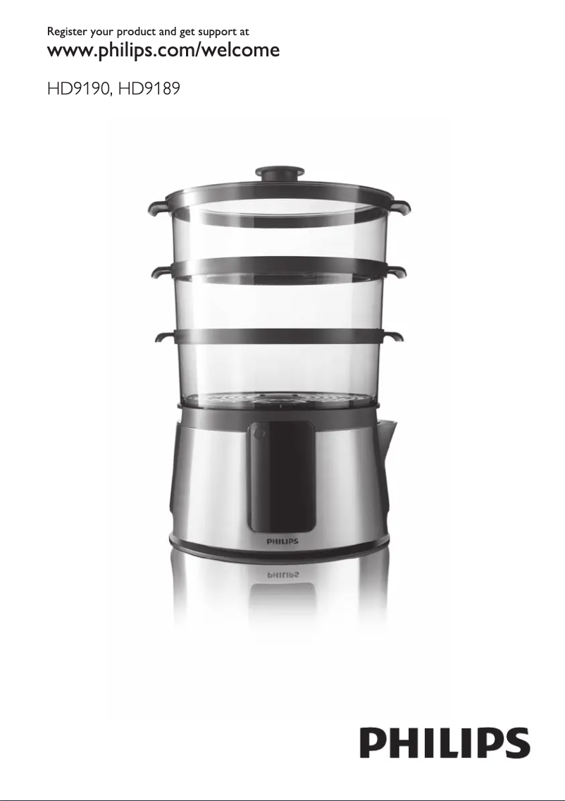 First page image of the manual for Avance Collection HD9190