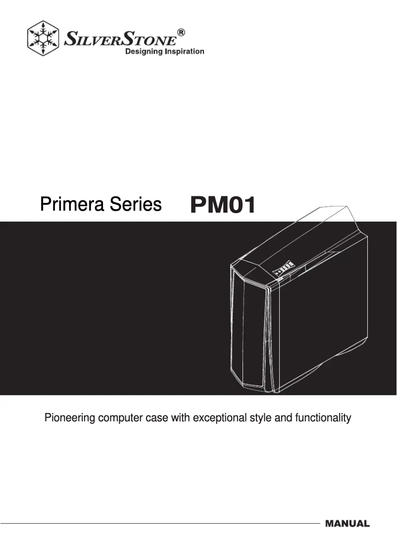 First page image of the manual for Primera PM01