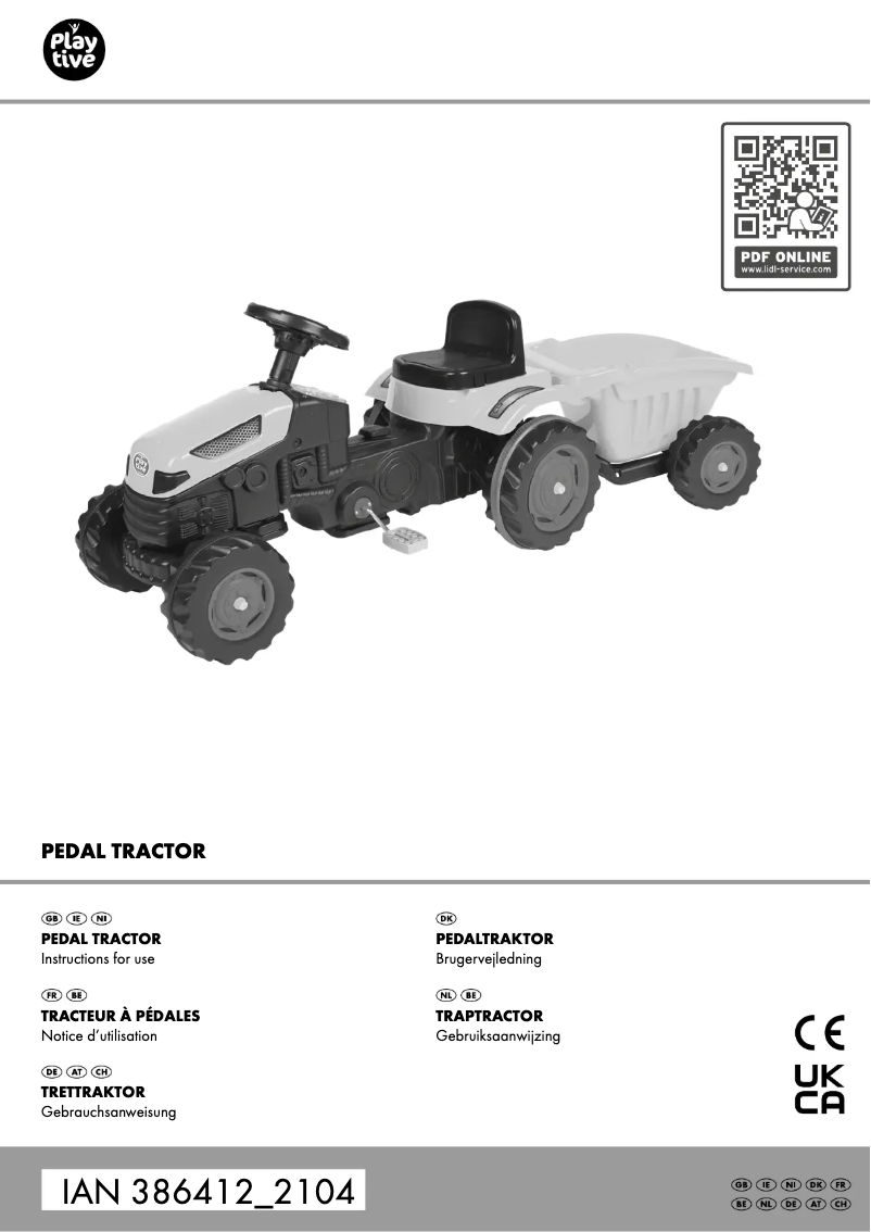 First page image of the manual for IAN 386412