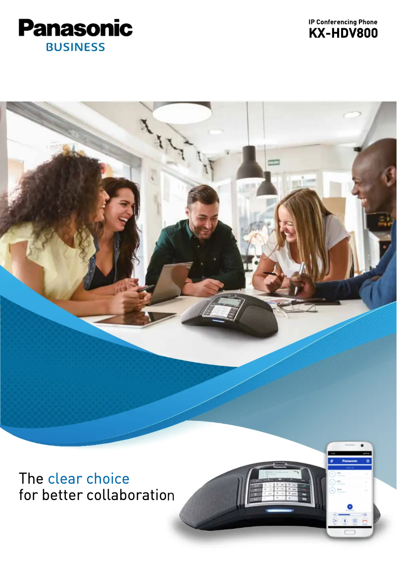 Page 1 of the manual User Manual Panasonic KX-HDV800