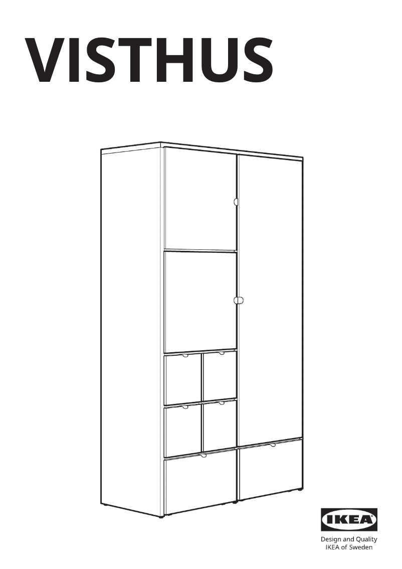 First page image of the manual for VISTHUS 904.934.46