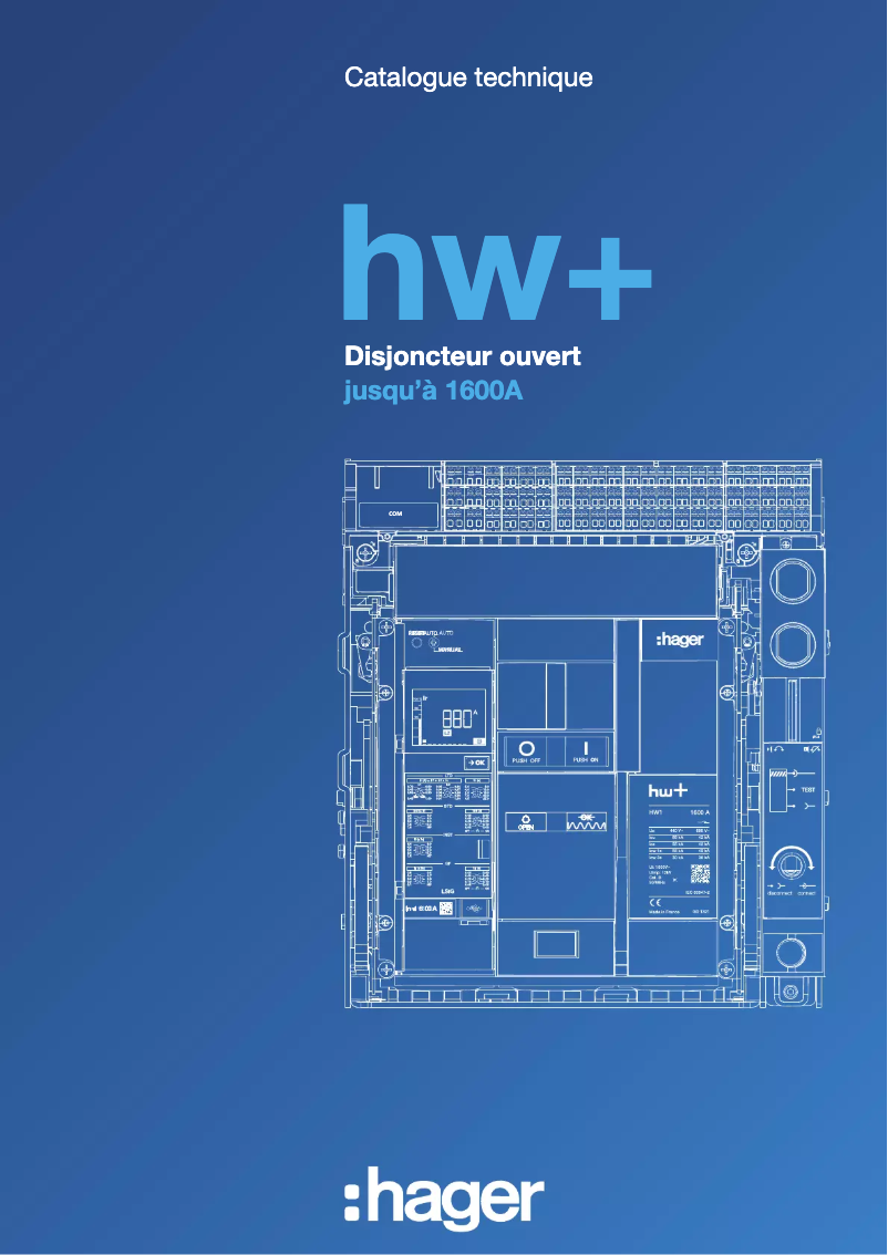 First page image of the manual for HW1W406FS