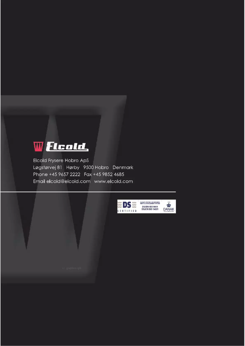 First page image of the manual for EL21LT