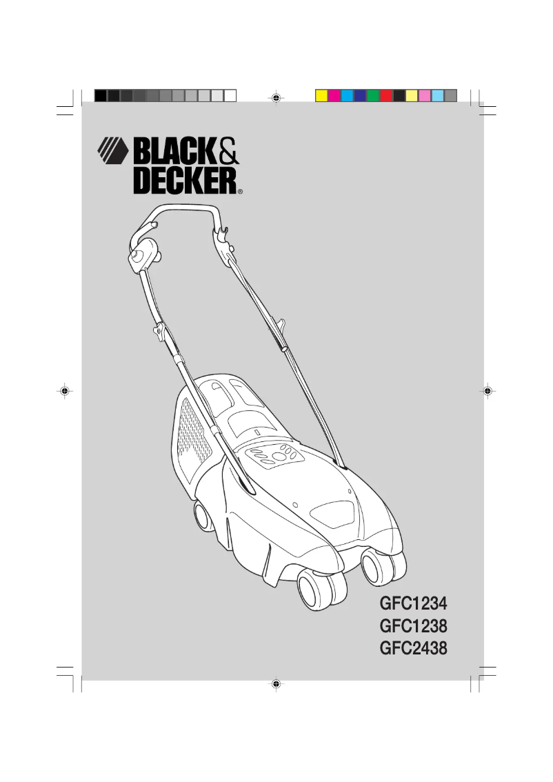 Page 1 of the manual User Manual Black & Decker GFC2438 Type 2