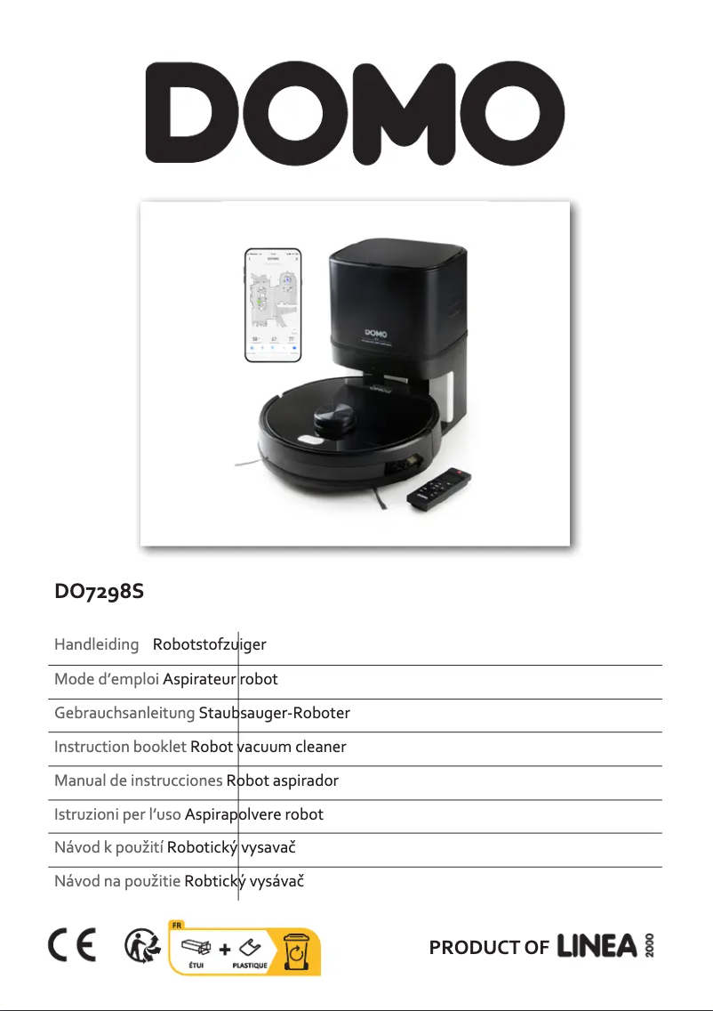 First page image of the manual for DO7298S