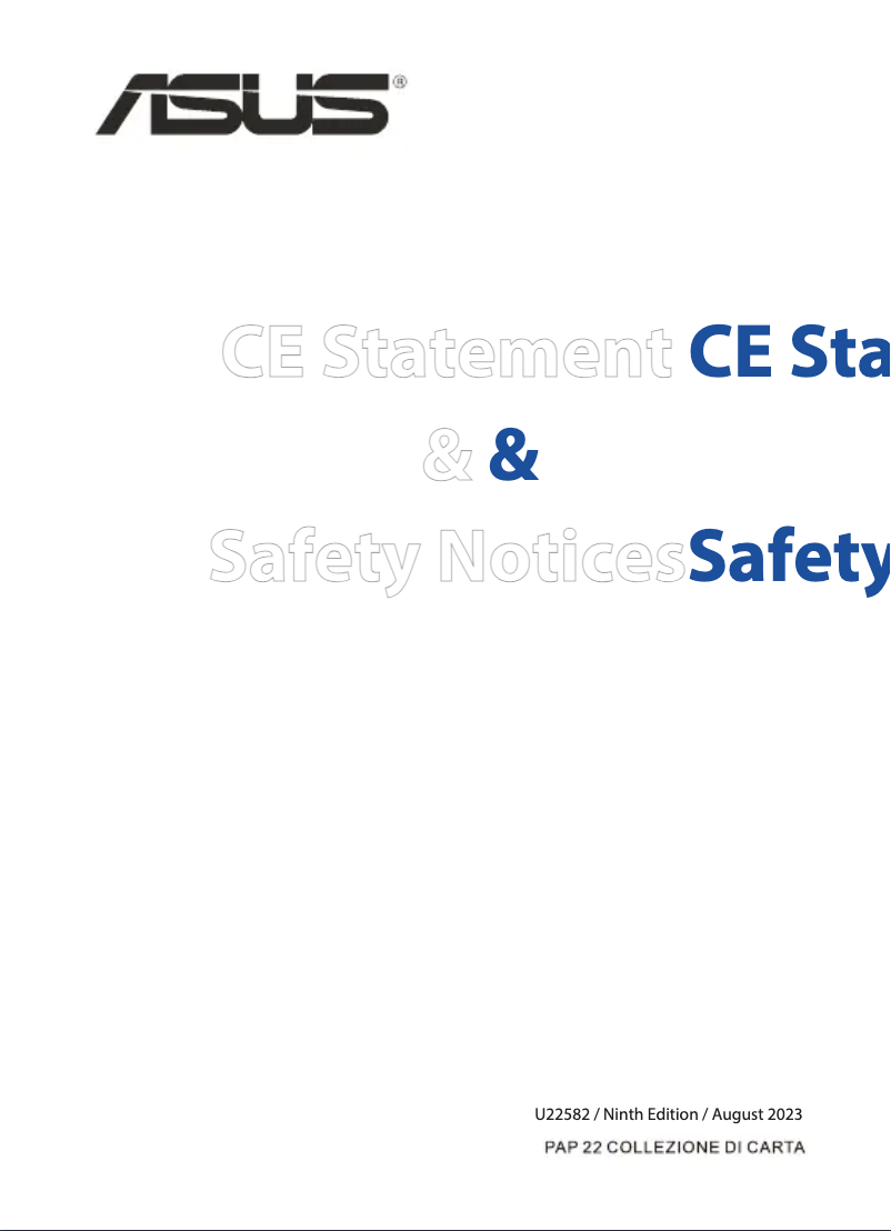 First page image of the manual for TUF Gaming TUF-AX5400