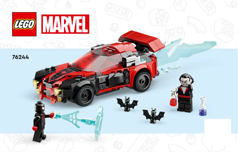 Page 1 of the manual User Manual Lego Marvel 76244