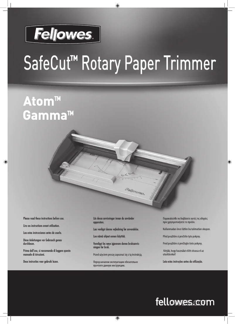First page image of the manual for Atom A3