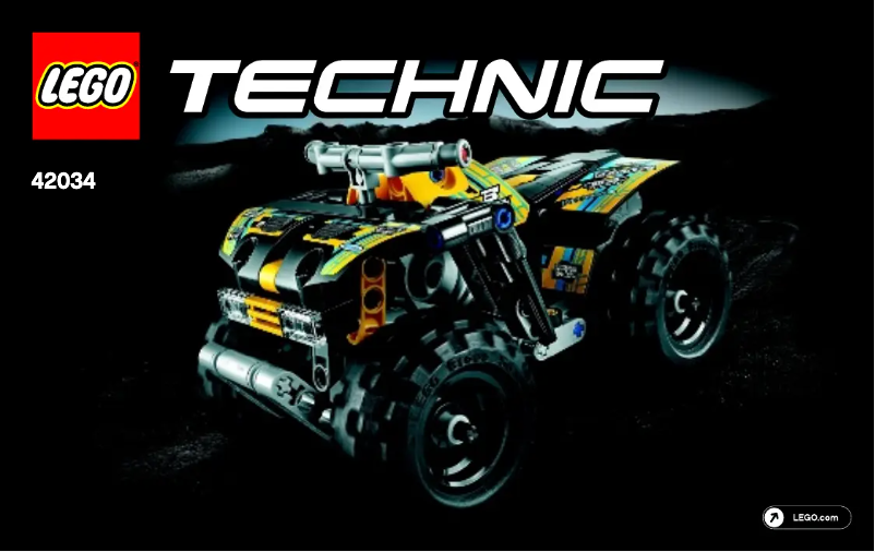 First page image of the manual for Technic 42034