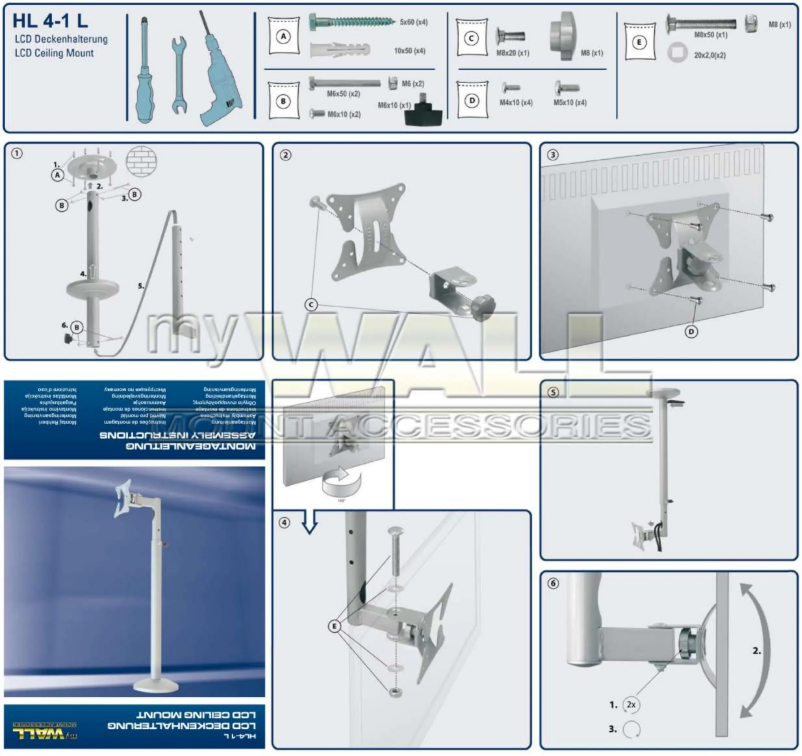 First page image of the manual for HL 4-1 L