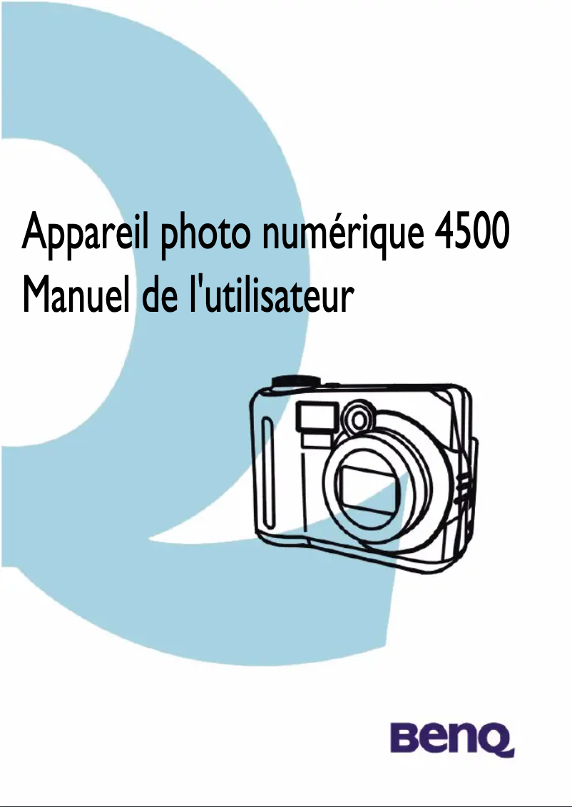 Image de la première page du manuel de l'appareil DC 4500