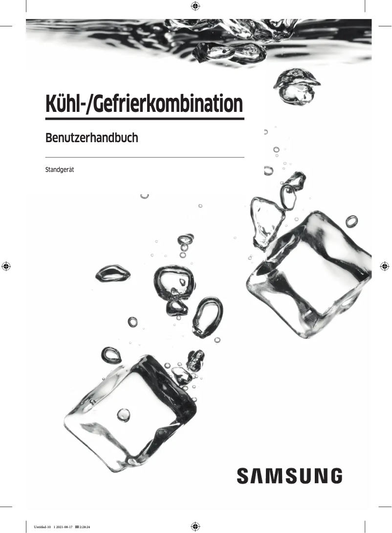 Page 1 of the manual User Manual Samsung RF23R62E3SR
