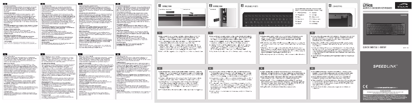 First page image of the manual for Metos SL-6418
