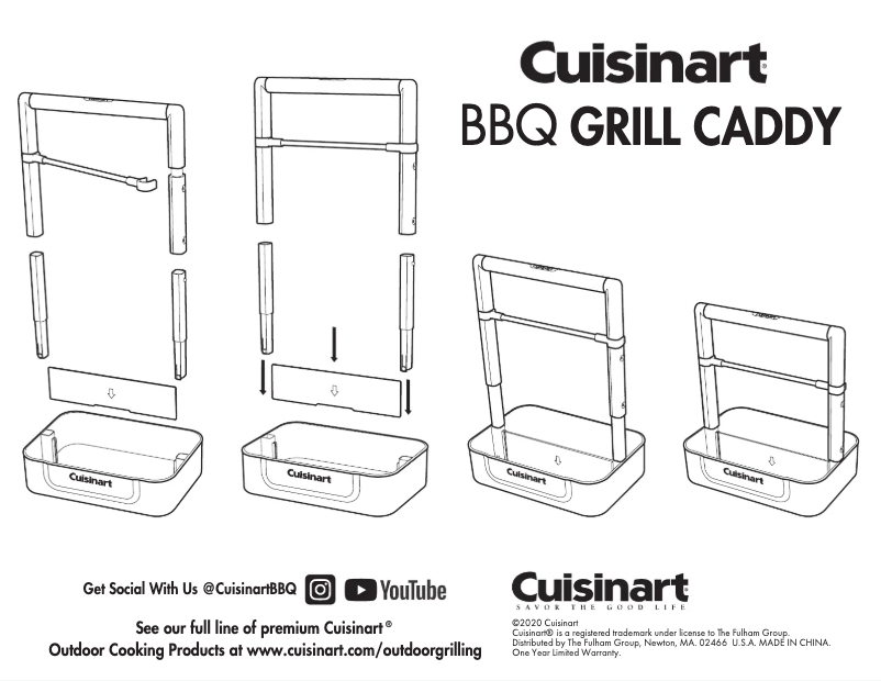 Page 1 of the manual User Manual Cuisinart CGWM-098