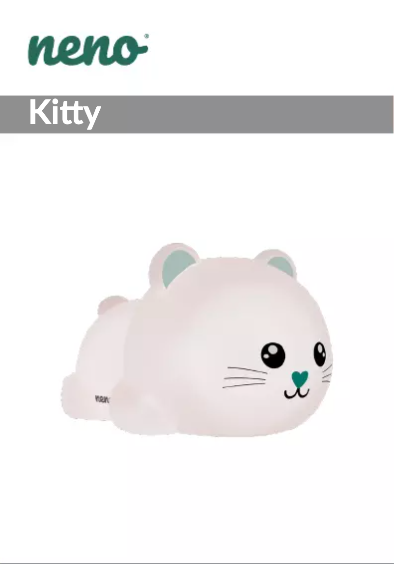 First page image of the manual for Kitty