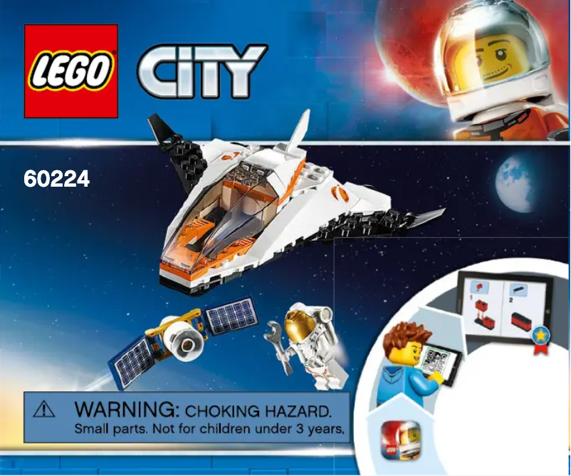 Page 1 of the manual User Manual Lego City 60224