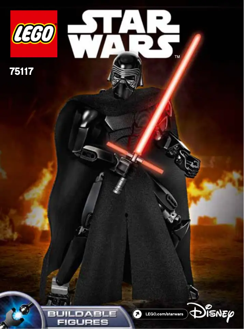 First page image of the manual for Star Wars 75117