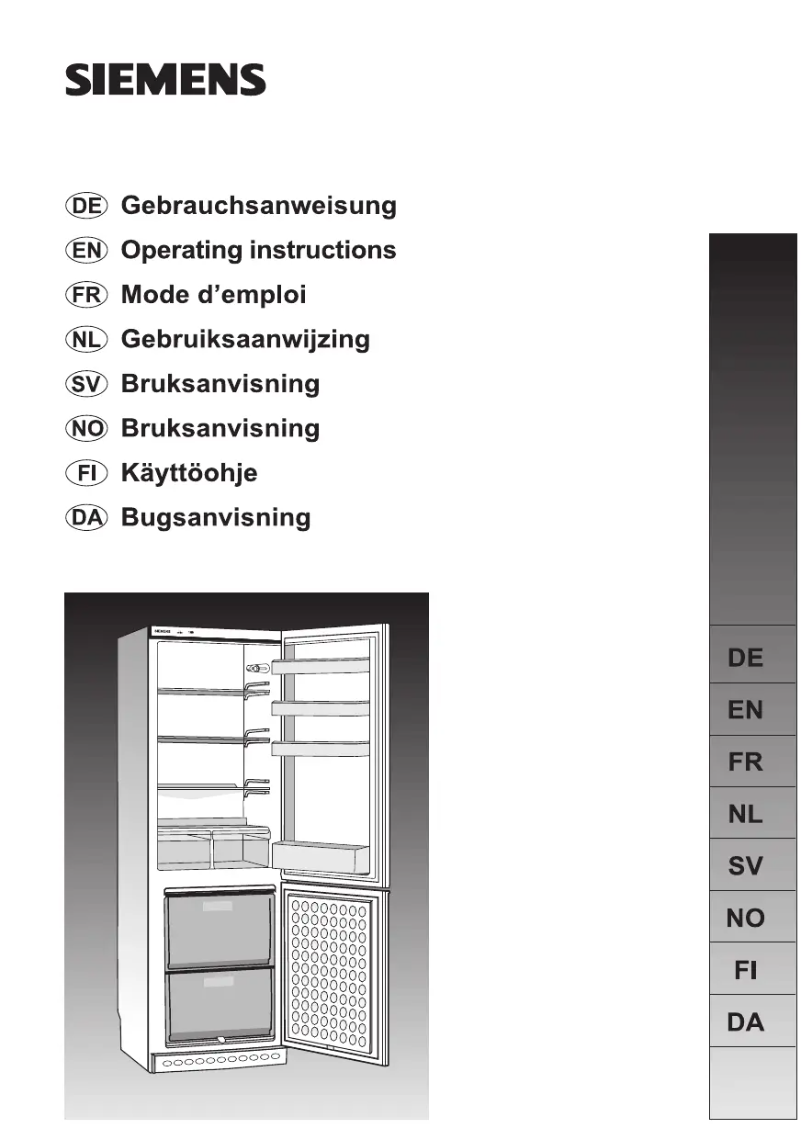 First page image of the manual for KG24VV00