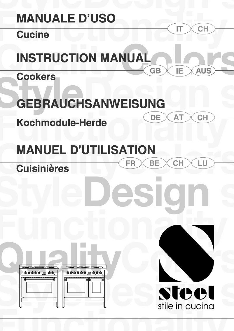 Page 1 of the manual User Manual Steel E9F-6-NF