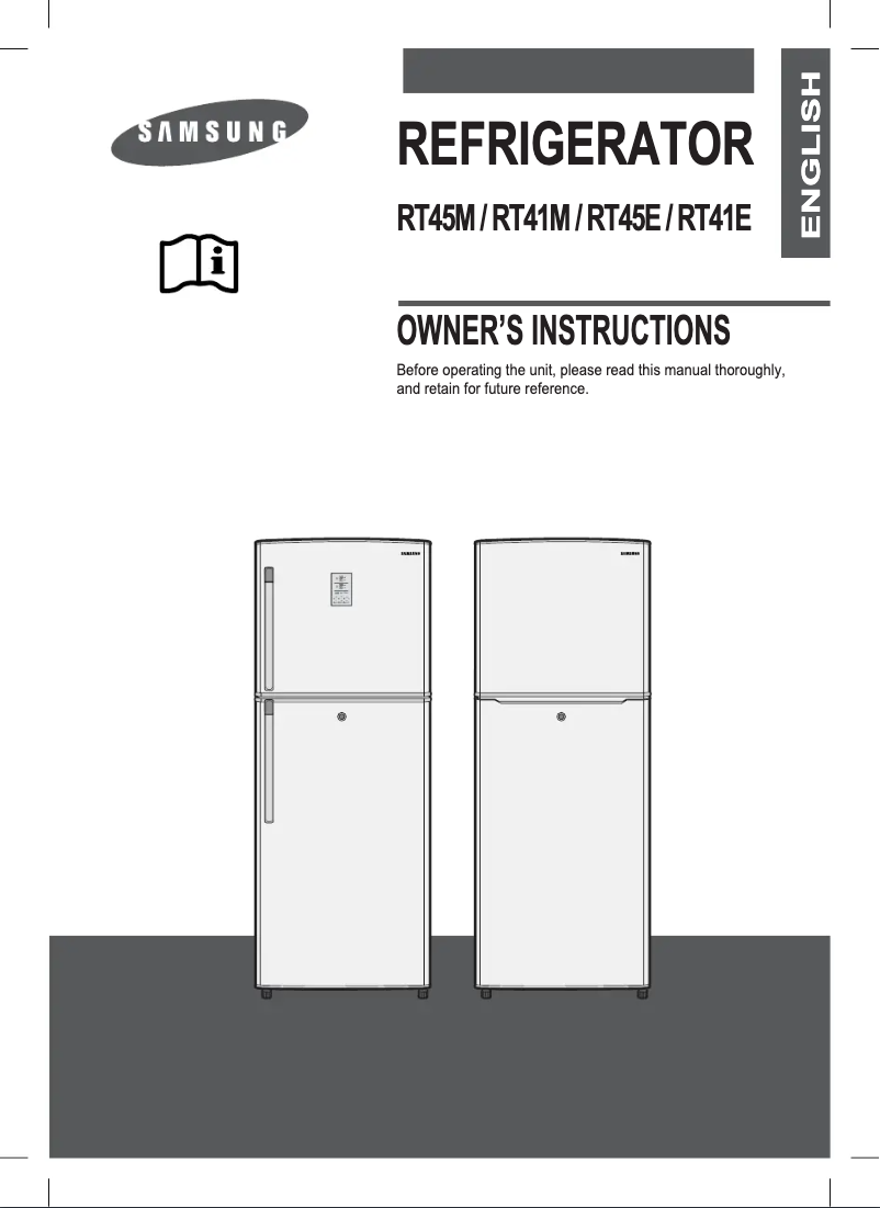 Page 1 of the manual User Manual Samsung RT41MCSM1