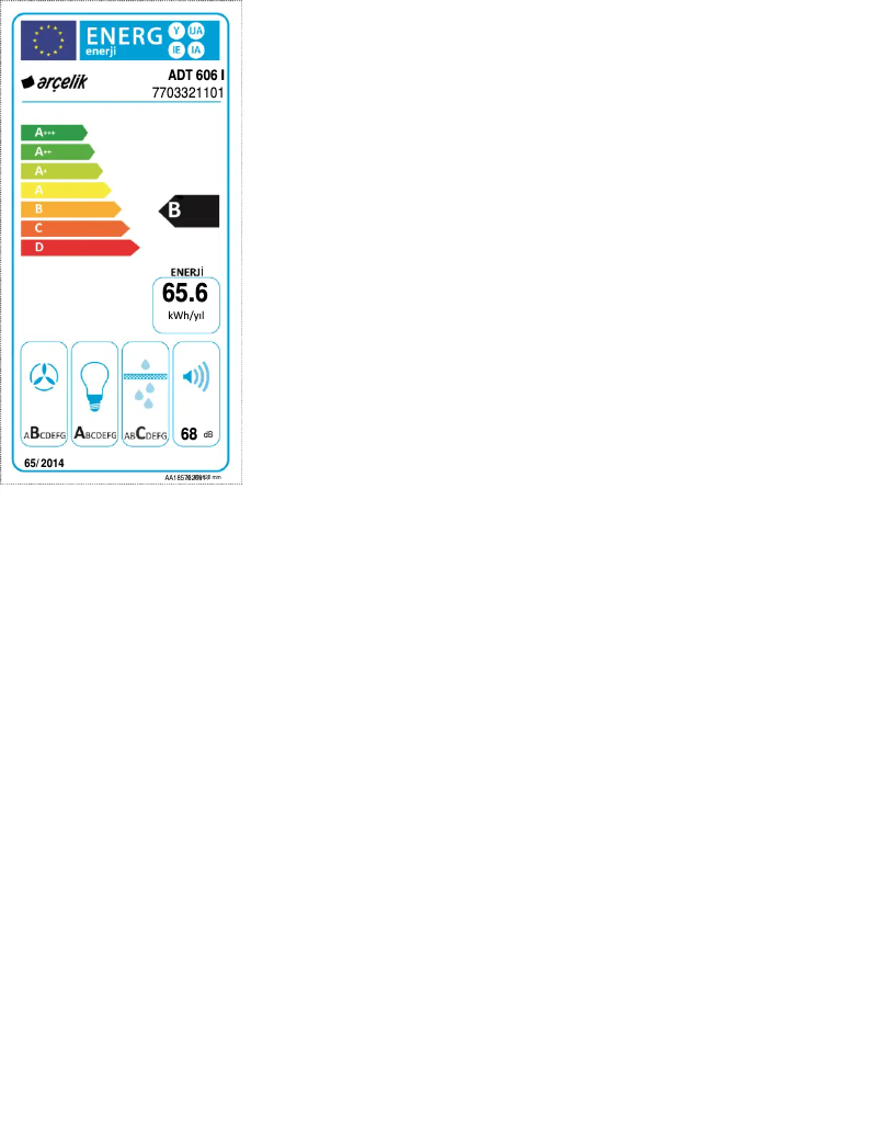 First page image of the manual for ADT 606 I