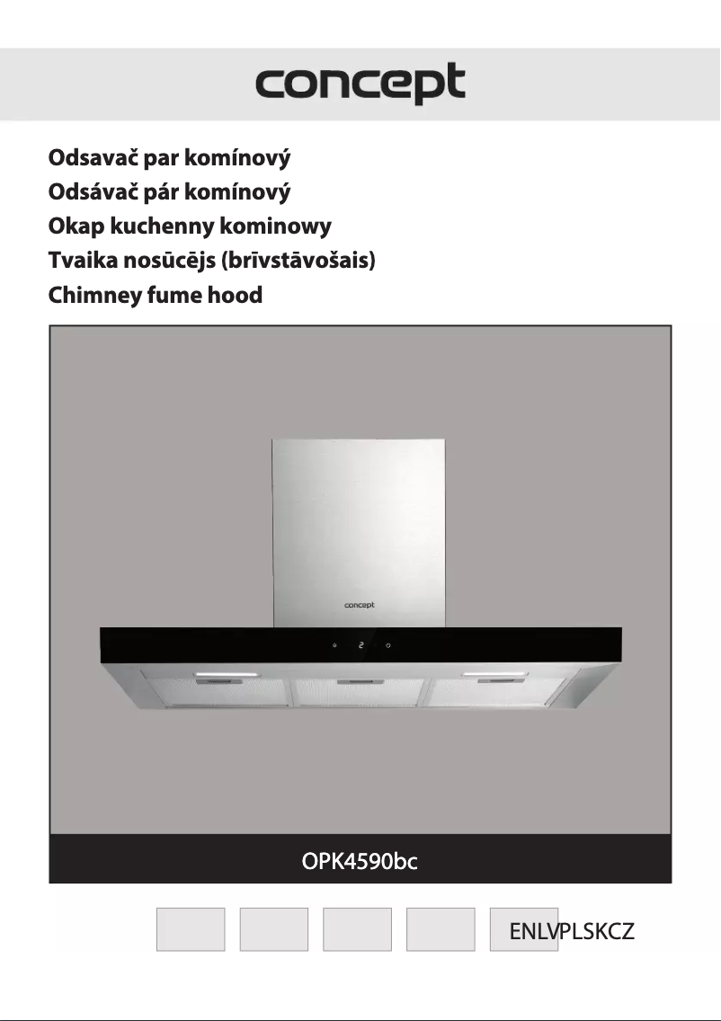 First page image of the manual for OPK4590BC