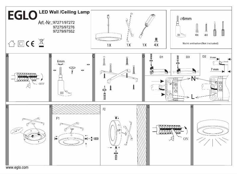 First page image of the manual for 97276