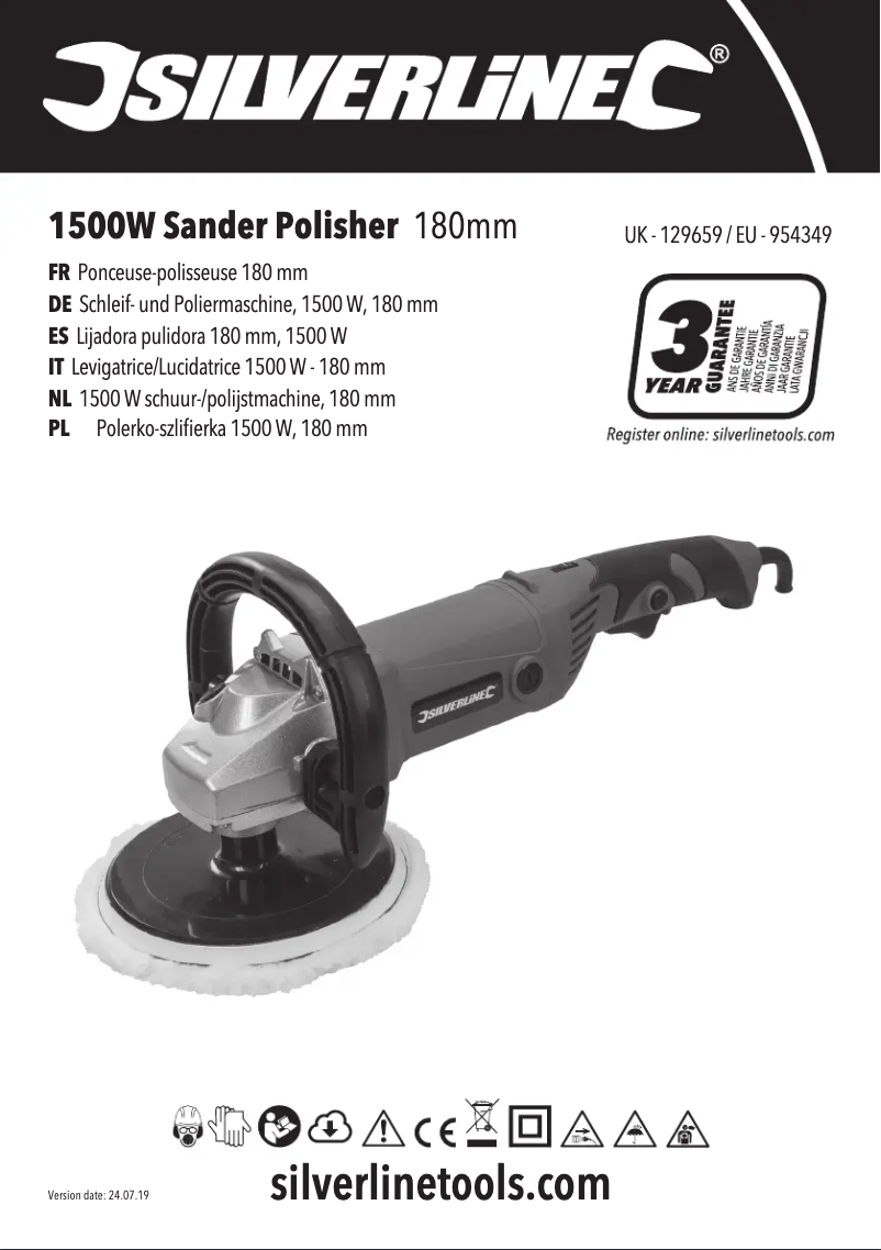 First page image of the manual for 129659