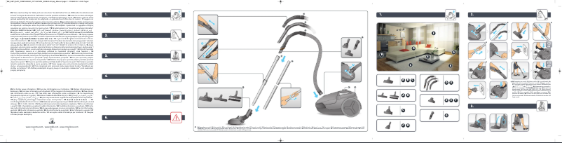 First page image of the manual for City Space TW2421RA