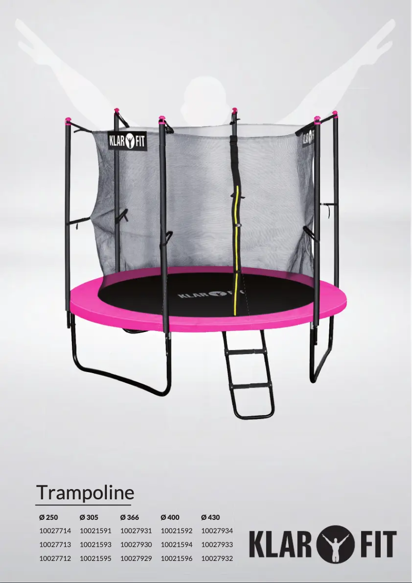 Page 1 of the manual User Manual Klarfit Rocketstart 250