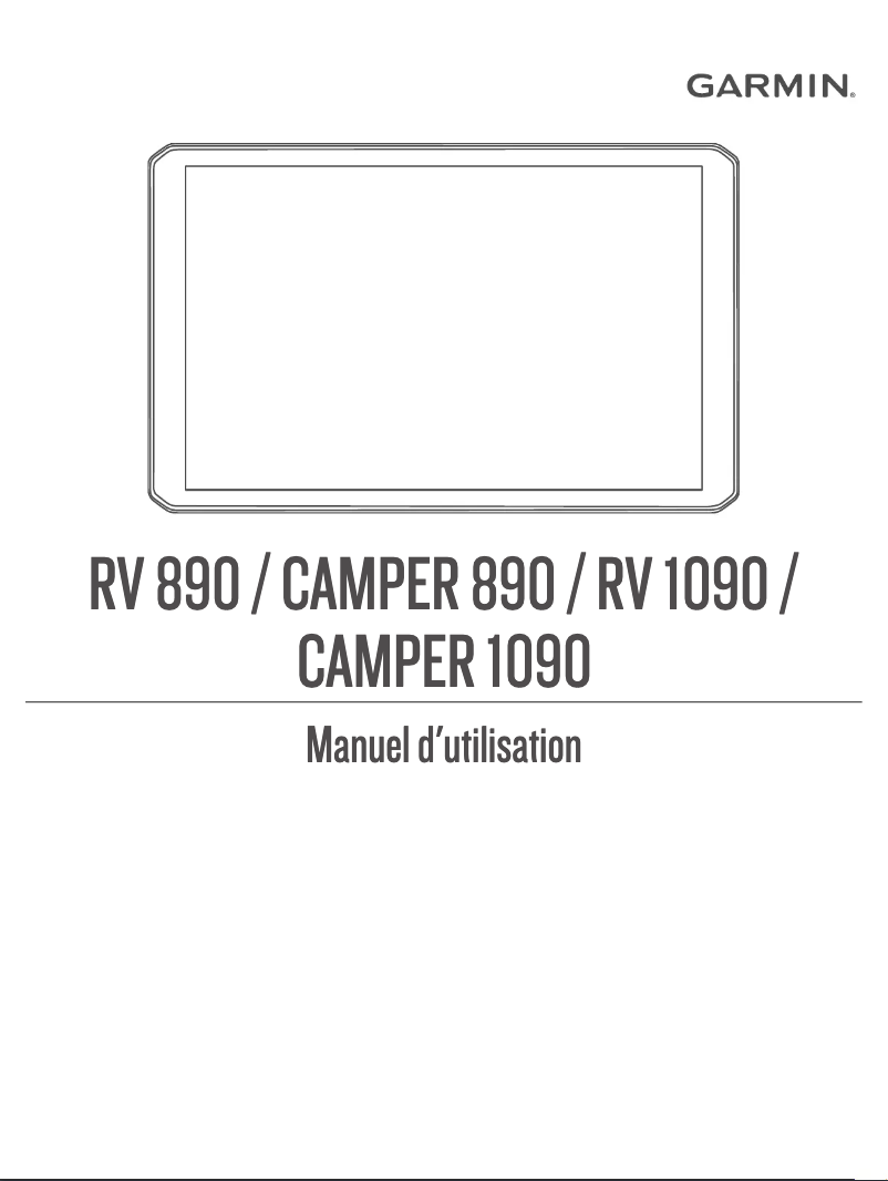 First page image of the manual for RV 1090