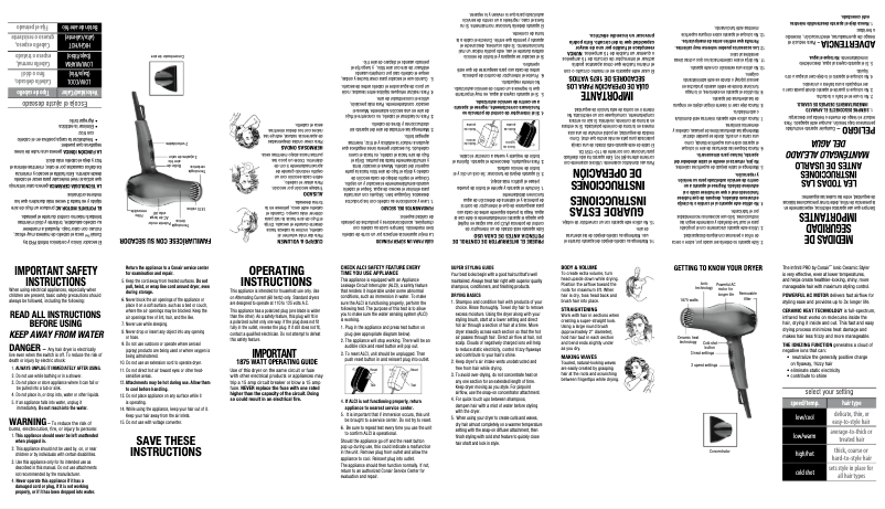 First page image of the manual for 294