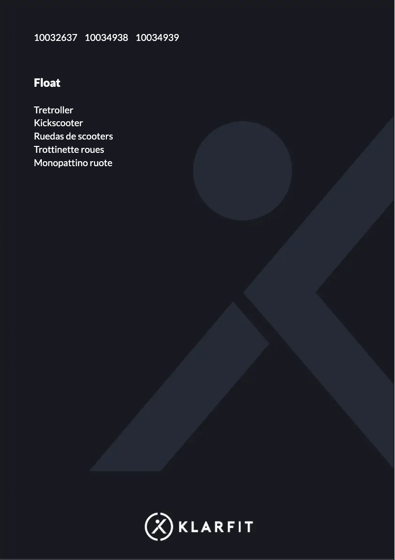 First page image of the manual for Float